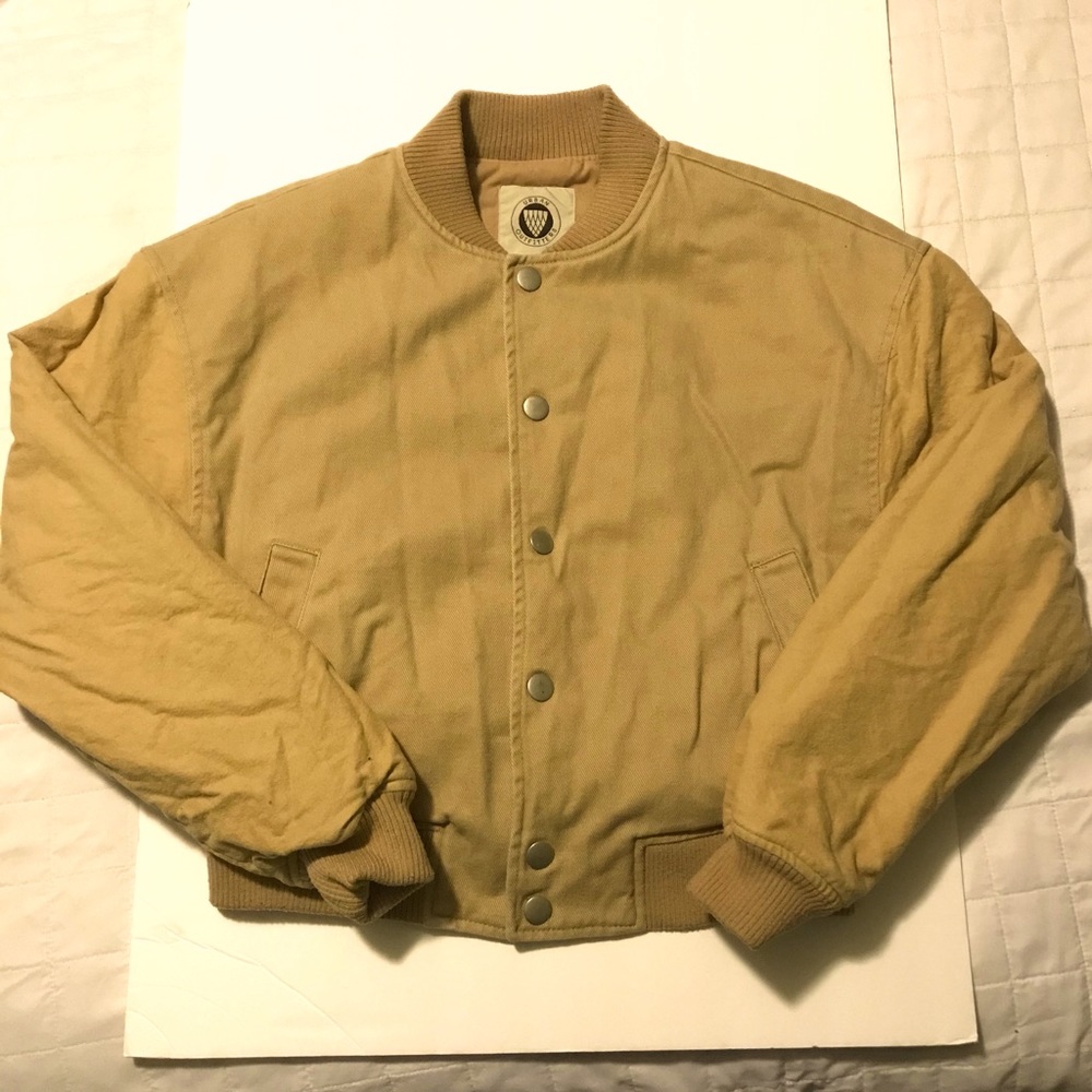 Urban outfitters quilted bomber jacket